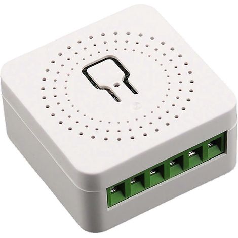Double commande cachée pour module disjoncteur d'interrupteur intelligent Tuya à commande vocale 16/-16A- (1/3)