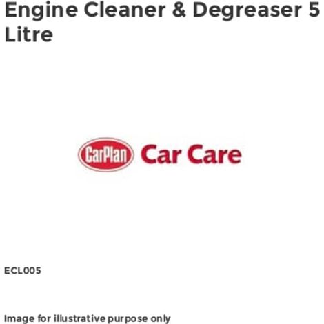 CarPlan ECL005 Engine Cleaner & Degreaser 5 litre C/PECL005