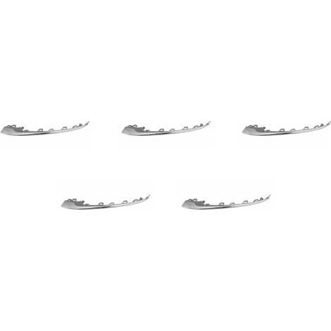 Applicable aux 5 baguettes chromées (2228857700, 2228857800) du pare-chocs avant gauche des modèles W222 Classe S 2018, 2019 et 2020. (1/2)
