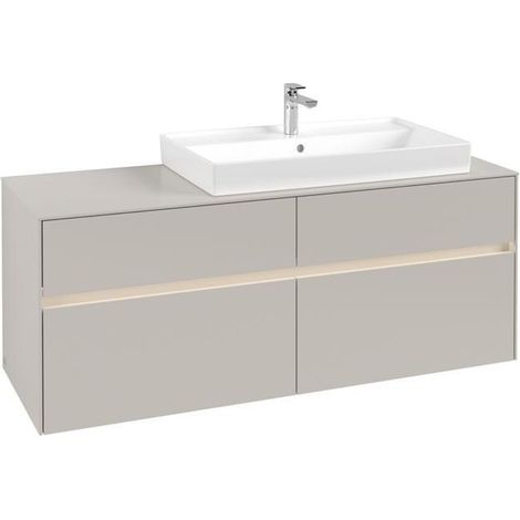 VB WTUS Collaro C090B0 1400x548x500mm avec cloche. 4 extraits WT re Gris doux