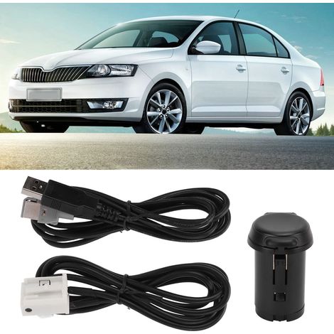 Ensemble de câbles auxiliaires USB pour autoradio Peugeot 206 207 307 308 407 408 508 607, Citroën C3 C4 C5 C6 et Citroën RD43 RD45. (1/5)