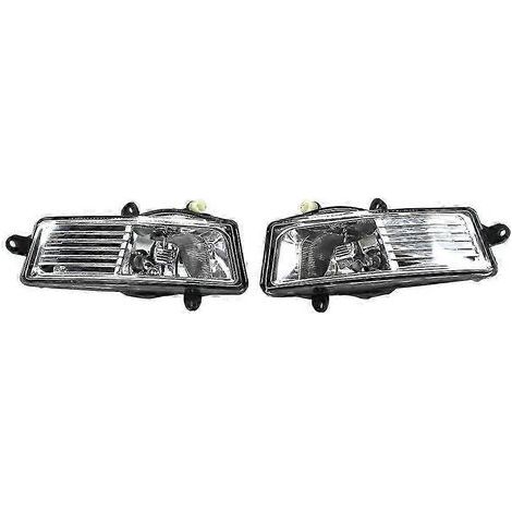 Paire de feux antibrouillard gauche et droit avec ampoule pour Audi A6 C6 A6 (2009-2011) 4F0941699A