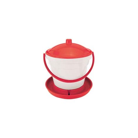 ABBEVERATOIO SERBATOIO RAPID CLEAN PER POLLI- - lt.12, cm.36x36x69h - 2 pezzi NOVITAL