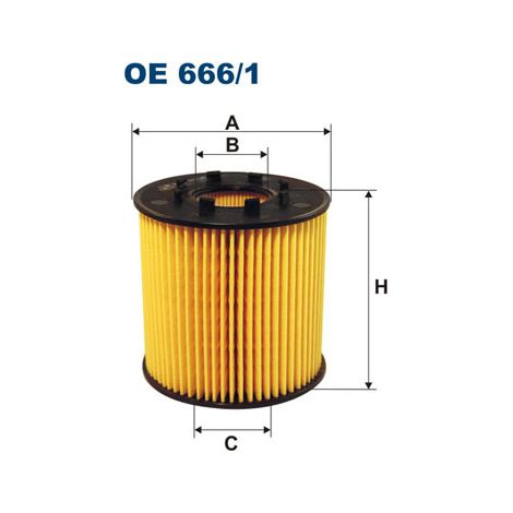 Ölfilter OE666/1 Filtron