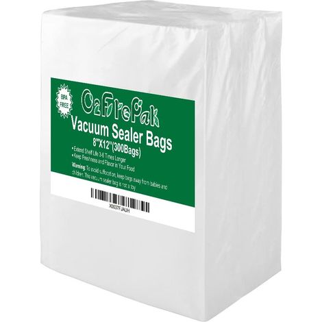 300 Sacs 20x30cm Sacs Machine Sous Vide Alimentaire,sans BPA et LFGB Sac de Congelation Sous Vide,Compatible Avec n'importe Quelle Scelleuse Sous Vide (1/5)