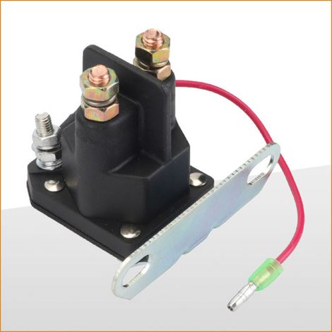 Relais de démarreur Polaris, interrupteur électromagnétique pour tracteur, pièces de moto 401093 pièces de relais de démarreur pour tracteur et VTT Polaris 401093, interrupteur électromagnétique. (1/5)