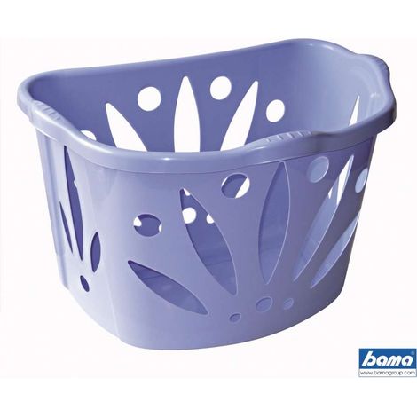 Cesta bucato bean porta biancheria 60x41x39 cm bama - bama spa (1/4)