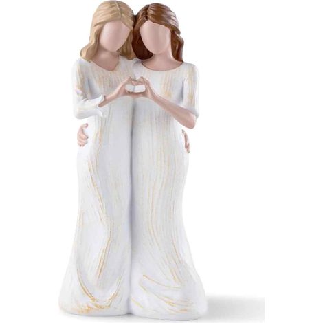 Figurines de sœurs - Cadeaux pour meilleures amies, cadeau d'anniversaire d'amitié entre sœurs. (1/5)
