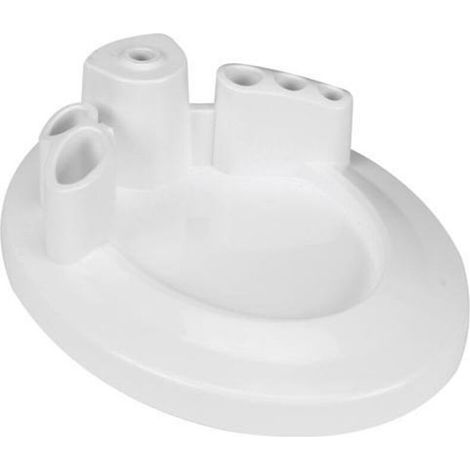 Support De Table Pour Lampe Loupe - Métal - 22 X 27 X 10 Cm - Pour Travaux De Précision Électronique Et Bricolage - 1 Pièce (1/5)