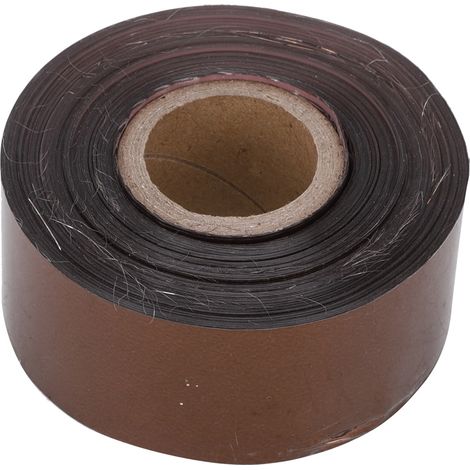 Rouleau de 120 mètres de papier dorure à chaud pour cuir, tissu, boîte cadeau, décoration DIY, marron, largeur 3 cm (1/5)