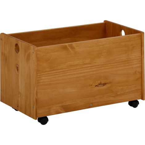 Alpi-Toybox en bois massif gris