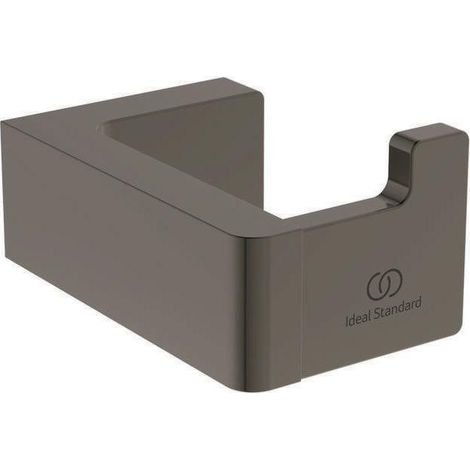 IS Handtuchhaken Conca Cube, eckig, Magnetic Grey (1/2)