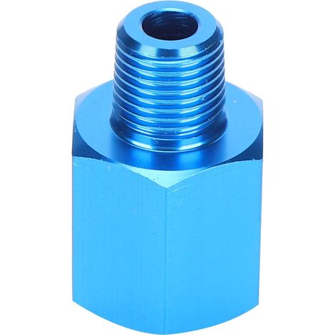 Adaptateur réducteur en alliage d'aluminium M12 vers 1/8 pour manomètre, pièce antidéflagrante. (1/5)