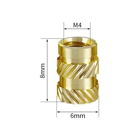 Threaded Inserts for Plastic Threaded Inserts for Plastic M486mm (1/5)