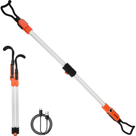 Lampe de Travail LED Mécanicien 2300 lm Barre Lumineuse de Travail Sous Capot Rechargeable Pliable sans Fil Portable 6000 mAh Éclairage d'Urgence, pour Réparation de Voiture, Garage, Atelier (1/5)