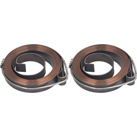 2 Pièces Ressort de Retour pour Perceuse à Colonne, Accessoire en Acier pour Perceuse d'Établi, Ensemble Ressort à Boudin de Rappel (1/5)