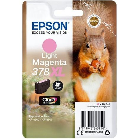 Cartucho de Tinta Original Epson nº378 XL Alta Capacidad/ Magenta Claro