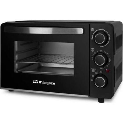 Forno elettrico Orbegozo HCC 5015, capacità 15 litri, 1300 W, nero