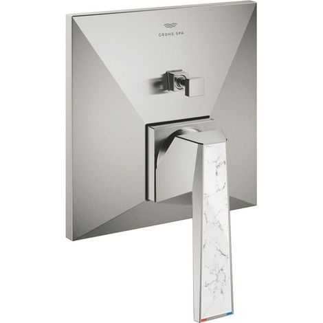 Batterie de baignoire Allure Bril. PC 24426 FMS Poignée WA-Caesarstone supersteel (1/3)