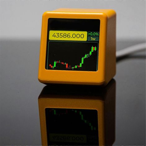 Für NerdMiner Bitcoin Kryptowährungsanzeige Aktien, Wechselkurs, C--
