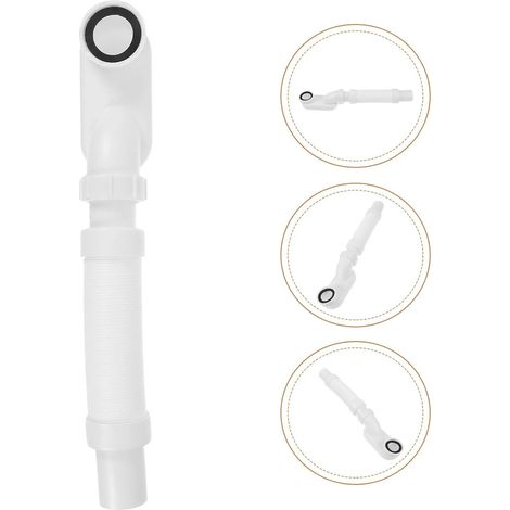 Kit de bonde de baignoire/douche flexible et plate, profil bas, pour baignoire/douche. (1/3)