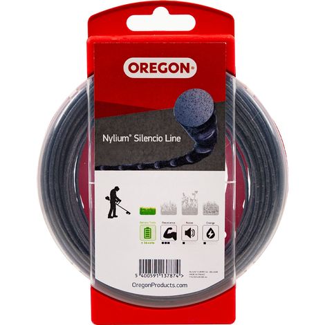 Oregon Mähfaden Nylium Silencio Rund 2,0 mm x 15 m (1/4)