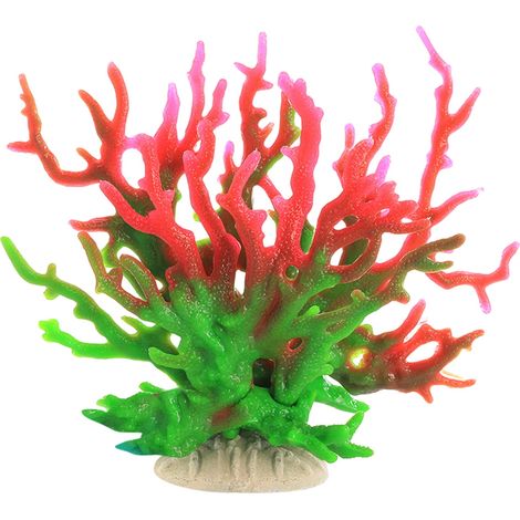 Coral - Décoration Aquarium - Paysage Marin Artificiel - Pour Bac à Eau Douce ou Salée - 1 Pièce (1/5)