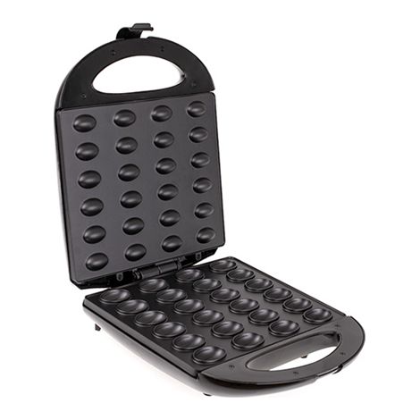 Gaufrier 1600W pour 24 gaufres – Plaque antiadhésive – Cuisson rapide en 2 min – Design en bakélite – Poignées froides au toucher – Mesko (1/10)