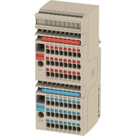 Weidmüller 2506370000 Verteiler-Reihenklemme Zugfeder Beige 1 St.
