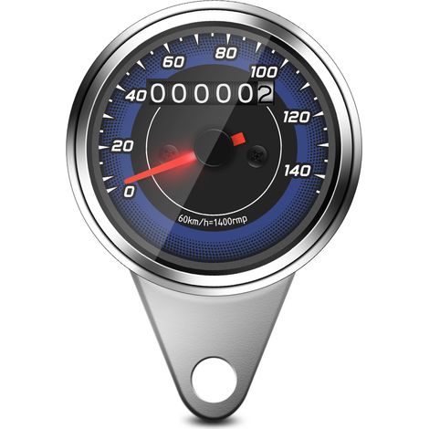 1 compteur universel de vitesse moto odomètre indicateur KM/H (1/5)