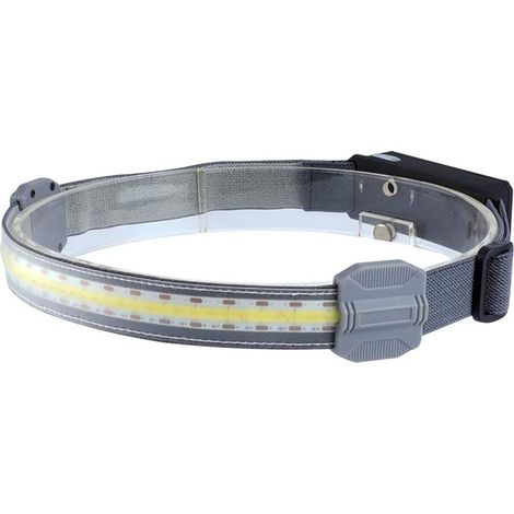 Lampe frontale à LED COB USB,lampe frontale élastique durable à profil ultra-bas,conception légère,étanche,lumières LED lumineuses,3 modes,pour la course,la randonnée (1/5)