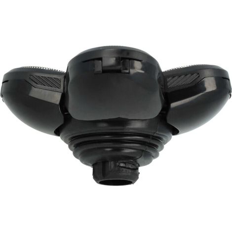 Accessori rasoi elettrici compatibili Philips, 3 testine nere per RQ12, RQ50, RQ40, sostituzione affidabile (1/2)