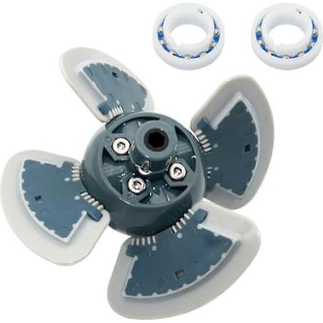 Moteur de remplacement R0524900 pour nettoyeur de piscine à aspiration M6/M8, avec rouleaux des deux côtés (1/5)