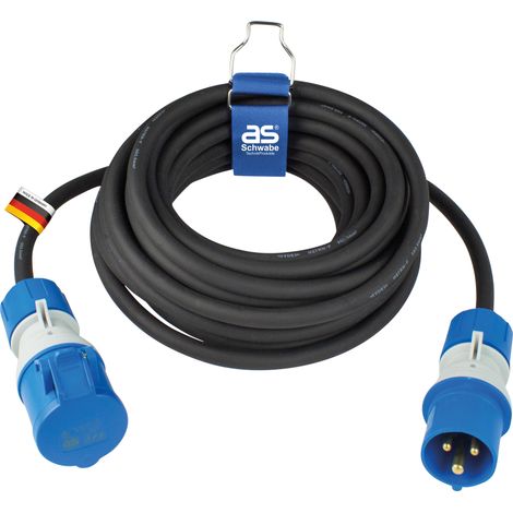 CEE Verlängerung Spannungsanzeige 230V 16A 10m H07RN-F 3G2,5 IP44