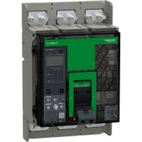 Interruptor NS800N 50kA 3P 800A con fijación manual y protección IP.