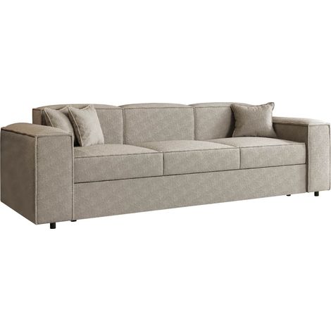 Sofá cama Clovis 114, Coral 50, 0, 79x252x88cm (1/5)