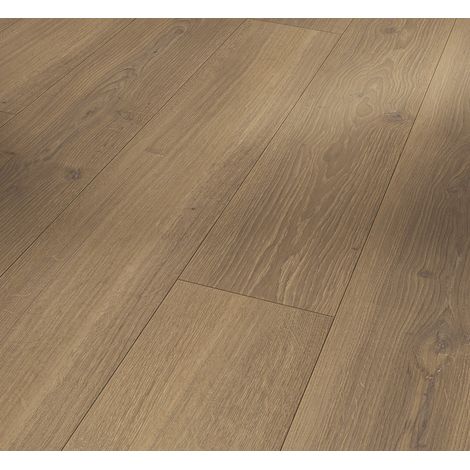 Parquet Stratifié Naturelle Chêne Foncé Venezia 220x24.3 cm (1/2)