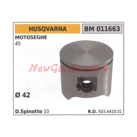 Pistone motosega 45 Ø42mm HUSQVARNA 011663