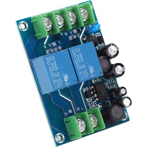 Zweikanaliges 12V DC Bluetooth-Relaismodul aus Kunststoff, Fernsteuerung über mobile App (1/5)