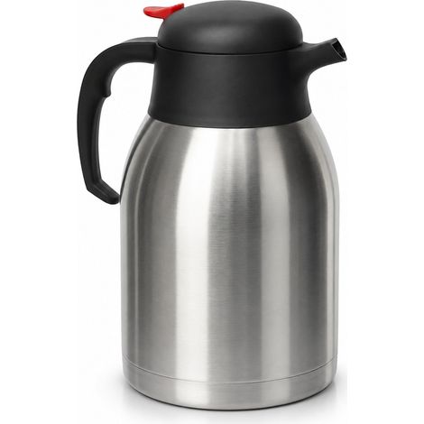 Oypla 2L Stainless Steel Airpot Insulated Vacuum Thermal Flask Jug (1/5)