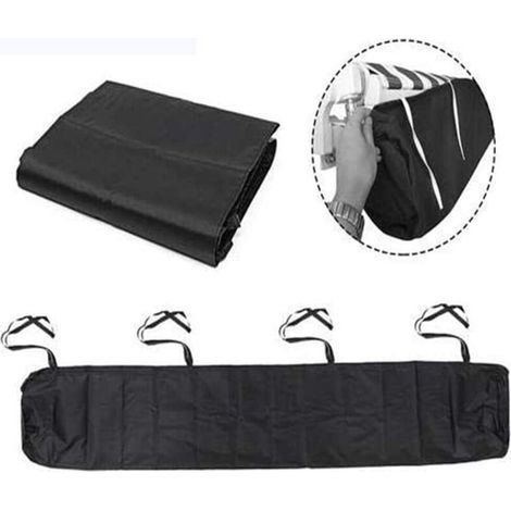 Housse Protection Auvent, Housse Pare-Soleil Patio Housse Abri Auvent Imperméable Avec Sac Rangement Auvent Pluie À Cordes Housse Protection Anti-Poussière 4m (1/5)