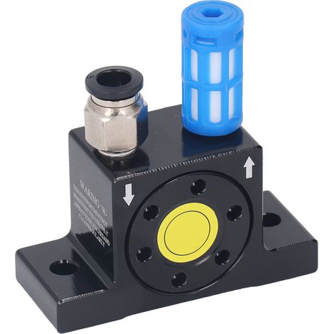 Vibrateur pneumatique à turbine G1/8, oscillateur à air réglable pour usage industriel (1/5)