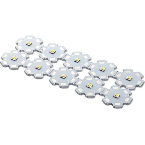 LED Bulbs Blue Beads Pixel Module Blue Light Small Lampon Aluminum Heat Sink PCB for Pinspot Projector (1/3)