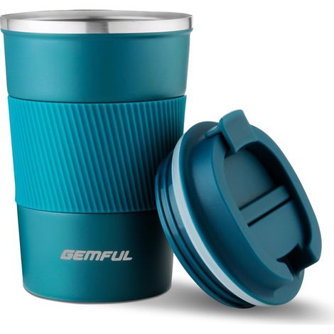 Insulated Travel Mug 380 ml Stainless Steel Duo-Pared (1/5)