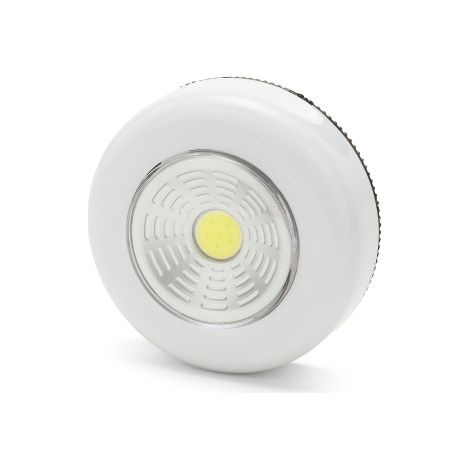 Mini lámpara LED de un toque redonda con acabado en aluminio MINIPUSHLIGHT VELAMP (1/2)