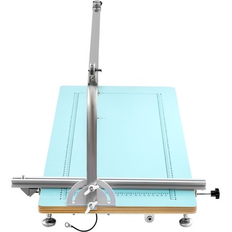 Mophorn-Schaumstoffschneidemaschine mit Heißdraht – Styroporschneider mit einstellbarem Winkel – Skalierte Werkbank zum Schnitzen von Schaumstoffschwamm und KT-Platten