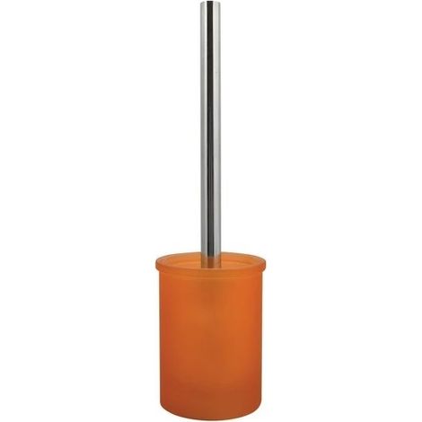 Brosse Wc avec support Verre YOKO Misty Orange Spirella (1/2)