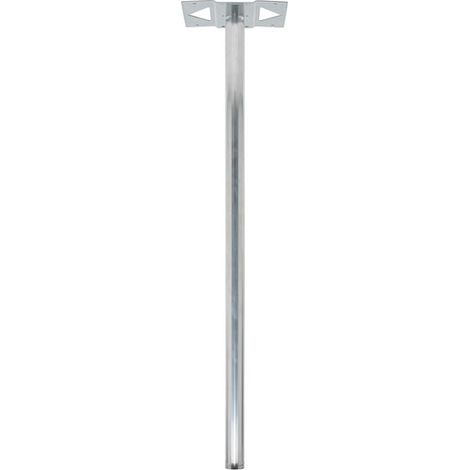 Piquet de boîte aux lettres hauteur 1150 mm aluminium (1/3)