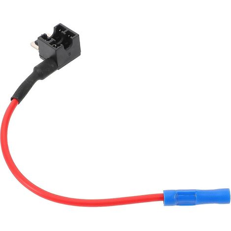 Répartiteur/porte-fusible miniature pour voiture, compatible avec les véhicules, lot de 2, rouge (1/5)