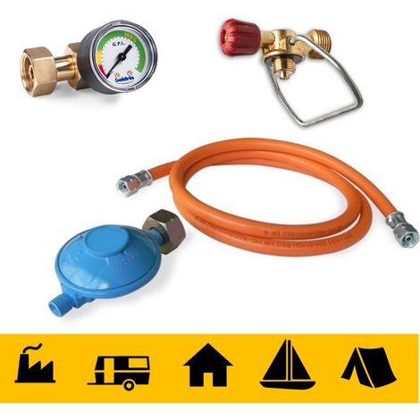 Kit Nautica per regolazione e controllo livello bombole gas. IDEALE PER NAUTICA Bombole CAMPINGAZ (1/4)